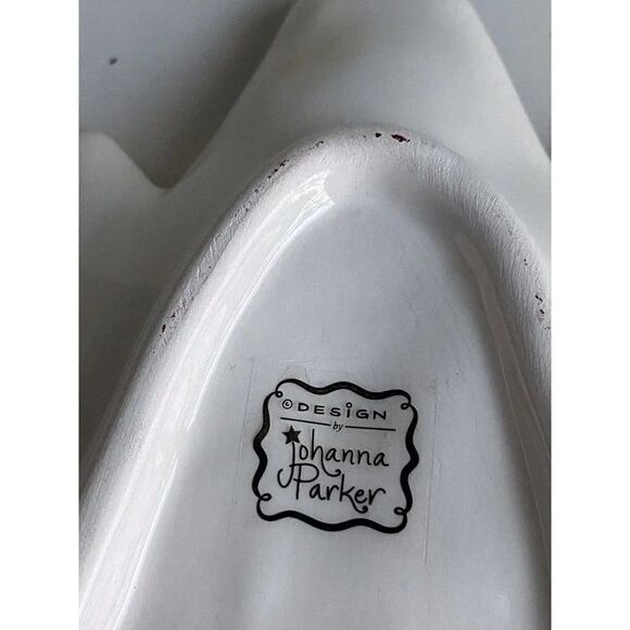 Johanna Parker Fall Harvest Critter Shaped Plate Chipmunk Candy Dish 5" NEW - Picture 11 of 11